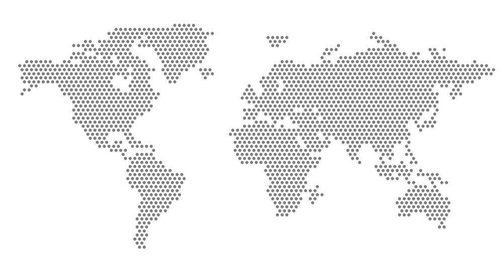 Dotted World Map